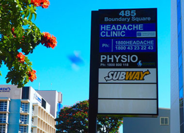 Brisbane Migraine Clinic Signage